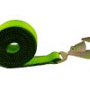 SafeAll Replacement Tie-Down Strap with Twisted Snap Hook